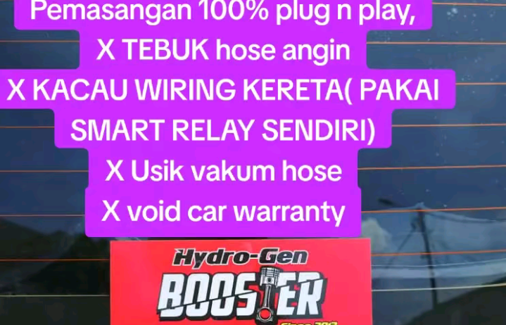 Hydro-Gen HHO Booster – Optimum Jimat Petrol 30% .. Ron 95